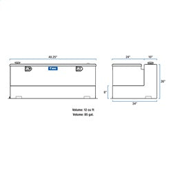 UWS ST-85-COMBO-MB Liquid Transfer Tank