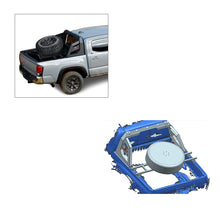 Load image into Gallery viewer, Black Horse Off Road STC01 Stark Tire Carrier for Select Chevrolet Silverado 1500, Chevrolet Silverado HD, Chevrolet Silverado HD, Ford F-150, GMC Sierra 1500, GMC Sierra HD, GMC Sierra HD, Ram 1500, Ram 2500, Ram 3500, Toyota Tundra