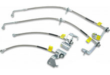 Load image into Gallery viewer, STEEDA AUTOSPORTS 555-6027 Stainless Braided Brake Line Kit 15-21 Mustang