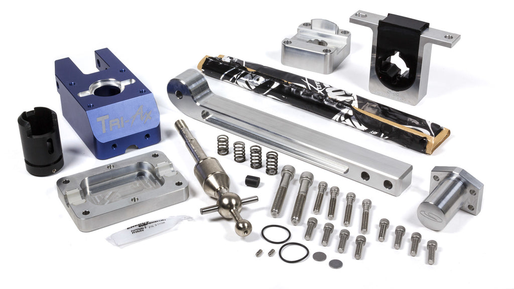 STEEDA AUTOSPORTS 555-7317 Tri-Ax Shifter for 15-18 Mustang GT - Short Throw