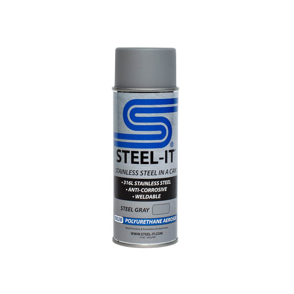 STEEL-IT 1002B Steel Gray Polyurethane 14oz Can