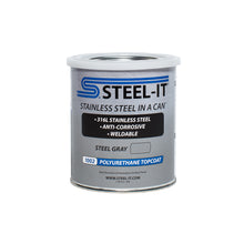 Load image into Gallery viewer, STEEL-IT 1002Q Steel Gray Polyurethane 1 Quart