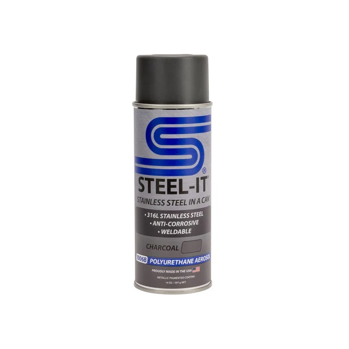 STEEL-IT 1006B Charcoal Polyurethane 14 Ounce Can
