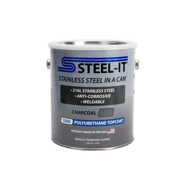 STEEL-IT 1006G Charcoal Polyurethane 1 Gallon