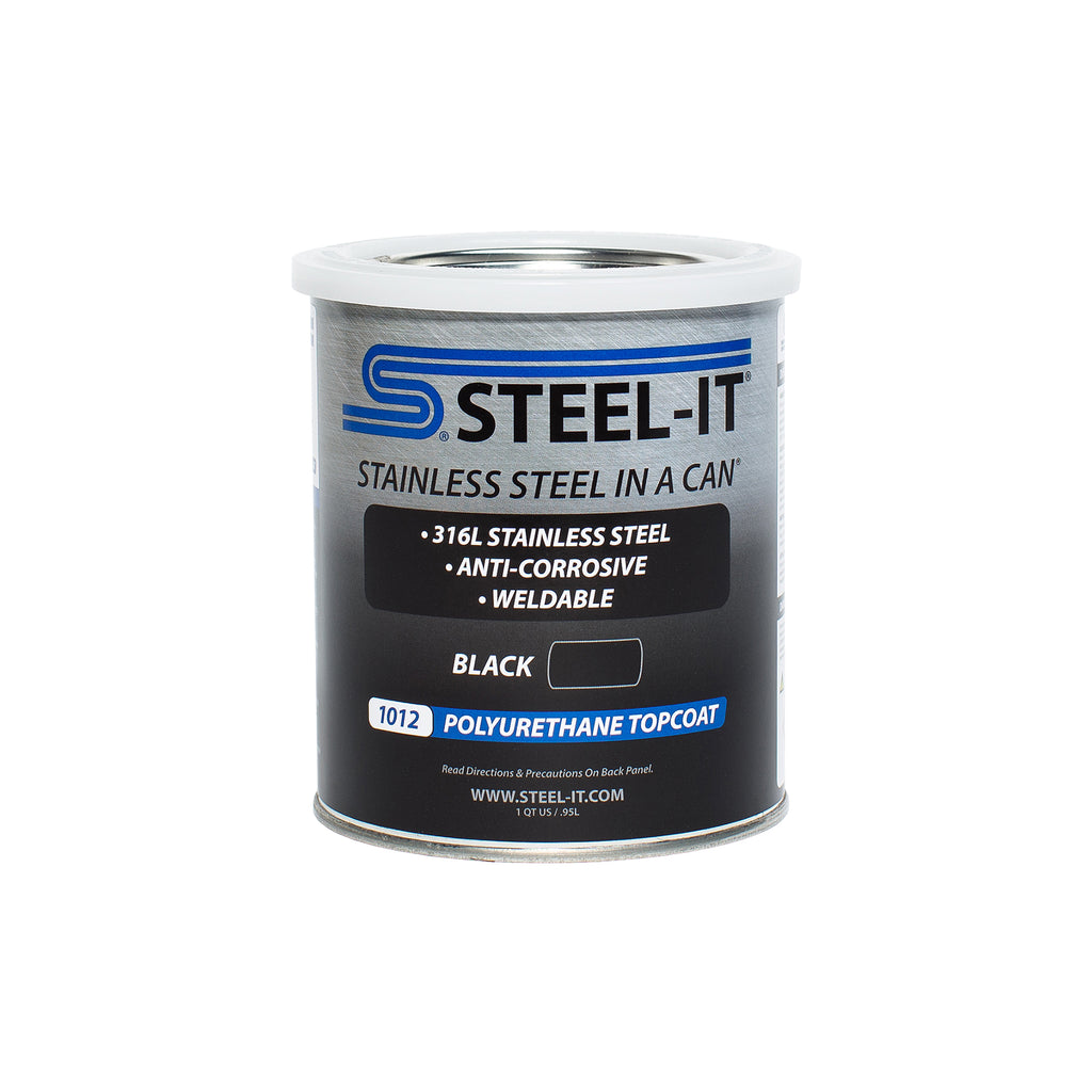 STEEL-IT 1012Q Black Polyurethane 1 Quart