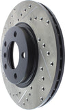 STOPTECH 127.34138R StopTech Sport Slotted & Drilled Rotor