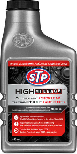 STP 15983C High Mileage Oil Treatment + Stop Leak