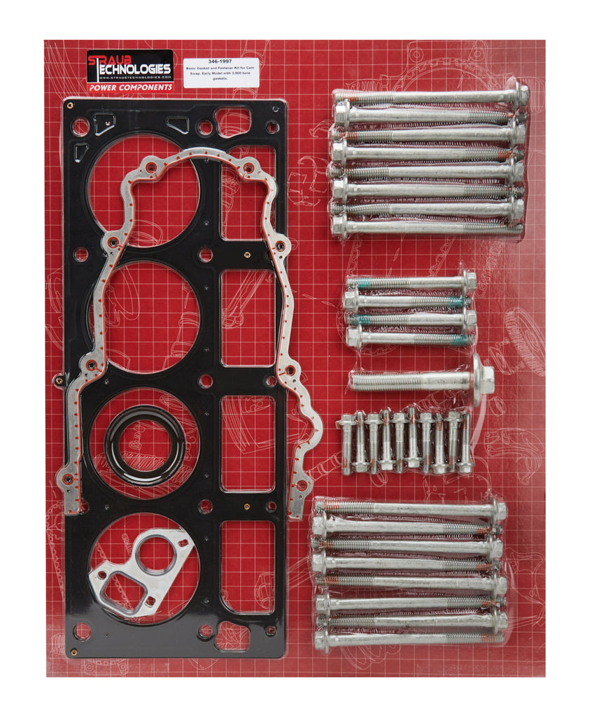 STRAUB TECHNOLOGIES INC. 346-1997 Cam Change Gasket & Bolt Kit LS 97-03 Small Bore