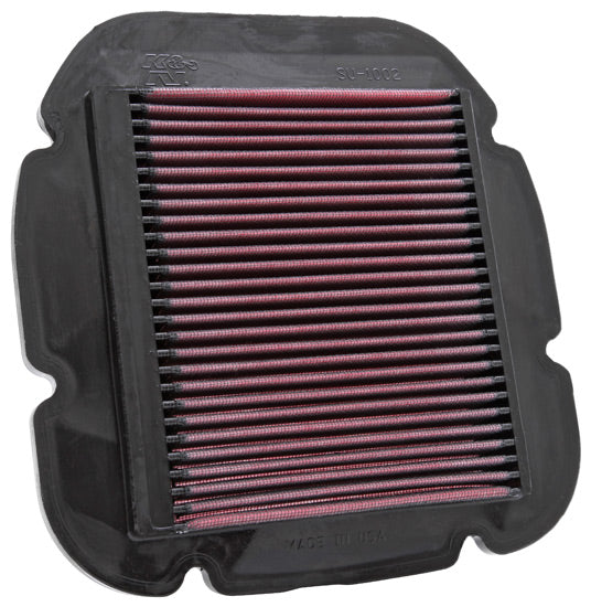 K&N SU-1002 Replacement Air Filter for Select Suzuki DL1000 V-Strom, Suzuki DL1000 V-Strom Adventure, Suzuki DL650 V-Strom, Suzuki DL650 V-Strom ABS, Suzuki DL650A V-Strom 650 ABS, Suzuki DL650A V-Strom 650XT, Suzuki DL650A V-Strom 650XT Adventure,