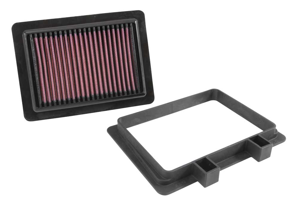 K&N SU-1014 Replacement Air Filter for Select Suzuki DL1000 V-Strom, Suzuki DL1000 V-Strom ABS, Suzuki DL1000 V-Strom ABS Adventure, Suzuki DL1000 V-Strom XT, Suzuki DL1000 V-Strom XT Adventure, Suzuki DL1050 V-Strom 1050, Suzuki DL1050 V-Strom 1050DE,