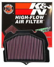 Load image into Gallery viewer, K&amp;N SU-1308 Replacement Air Filter for Select Suzuki GSX1300R Hayabusa, Suzuki GSX1300R Hayabusa 50th Ann Edition, Suzuki GSX1300R Hayabusa Limited Edition, Suzuki GSX1300RA Hayabusa