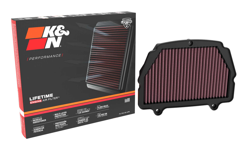 K&N SU-1321 Replacement Air Filter for Select Suzuki GSX1300R Hayabusa, Suzuki GSX1300R Hayabusa 25th Anniversary