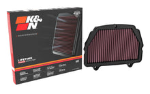Load image into Gallery viewer, K&amp;N SU-1321 Replacement Air Filter for Select Suzuki GSX1300R Hayabusa, Suzuki GSX1300R Hayabusa 25th Anniversary