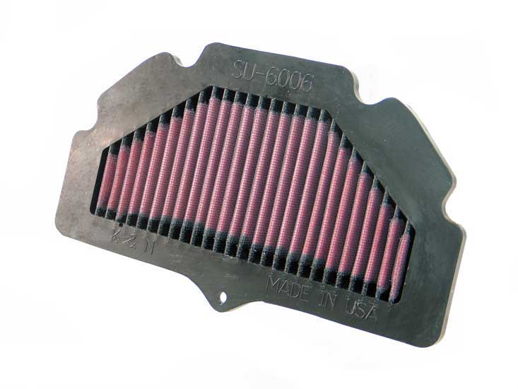 K&N SU-6006 Replacement Air Filter for Select Suzuki GSX-S750, Suzuki GSX-S750 ABS, Suzuki GSX-S750Z, Suzuki GSX-S750Z ABS