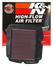 Load image into Gallery viewer, K&amp;N SU-6503 Replacement Air Filter for Select Suzuki SV1000/S, Suzuki SV650, Suzuki SV650A ABS, Suzuki SV650S, Suzuki SV650SA ABS