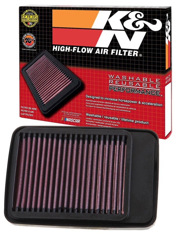 K&N SU-6505 Replacement Air Filter for Select Suzuki GSF1200S Bandit, Suzuki GSF1250S Bandit, Suzuki GSF1250SA Bandit ABS, Suzuki GSX1250FA, Suzuki GSX650F