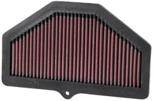 Load image into Gallery viewer, K&amp;N SU-7504 Replacement Air Filter for Select Suzuki GSX-R600, Suzuki GSX-R750