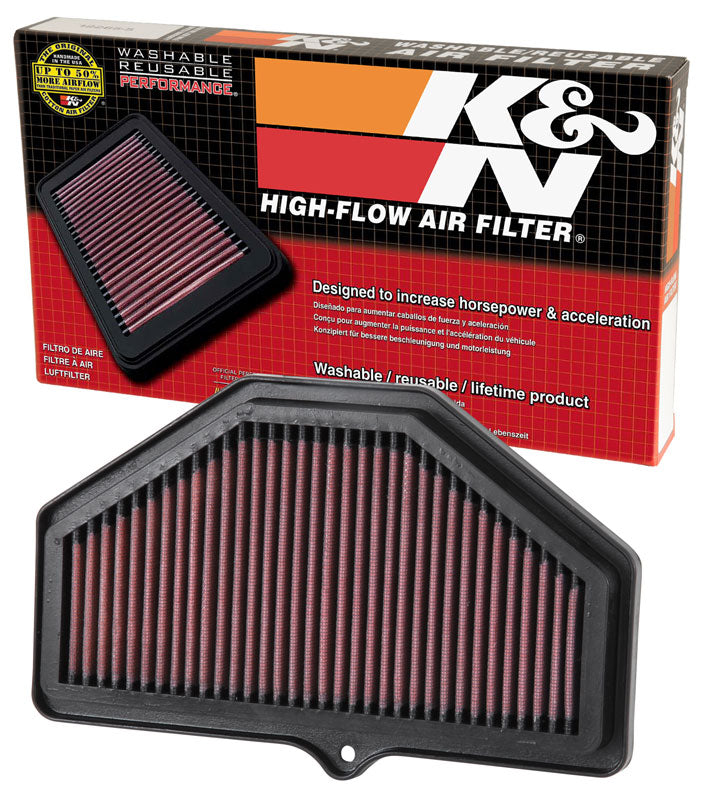 K&N SU-7504 Replacement Air Filter for Select Suzuki GSX-R600, Suzuki GSX-R750