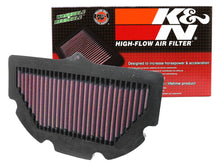 Load image into Gallery viewer, K&amp;N SU-7506 Replacement Air Filter for Select Suzuki GSX-R600, Suzuki GSX-R750