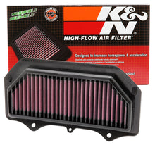 Load image into Gallery viewer, K&amp;N SU-7511 Replacement Air Filter for Select Suzuki GSX-R600, Suzuki GSX-R600 30 Years, Suzuki GSX-R600 GP, Suzuki GSX-R600Z, Suzuki GSX-R750, Suzuki GSX-R750 100th Anniversary Edition, Suzuki GSX-R750 50th Ann Edition, Suzuki GSX-R750Z