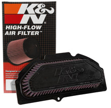 Load image into Gallery viewer, K&amp;N SU-9915 Replacement Air Filter for Select Suzuki GSX-S1000, Suzuki GSX-S1000 ABS, Suzuki GSX-S1000F ABS, Suzuki GSX-S1000FZ, Suzuki GSX-S1000S Katana, Suzuki GSX-S1000Z