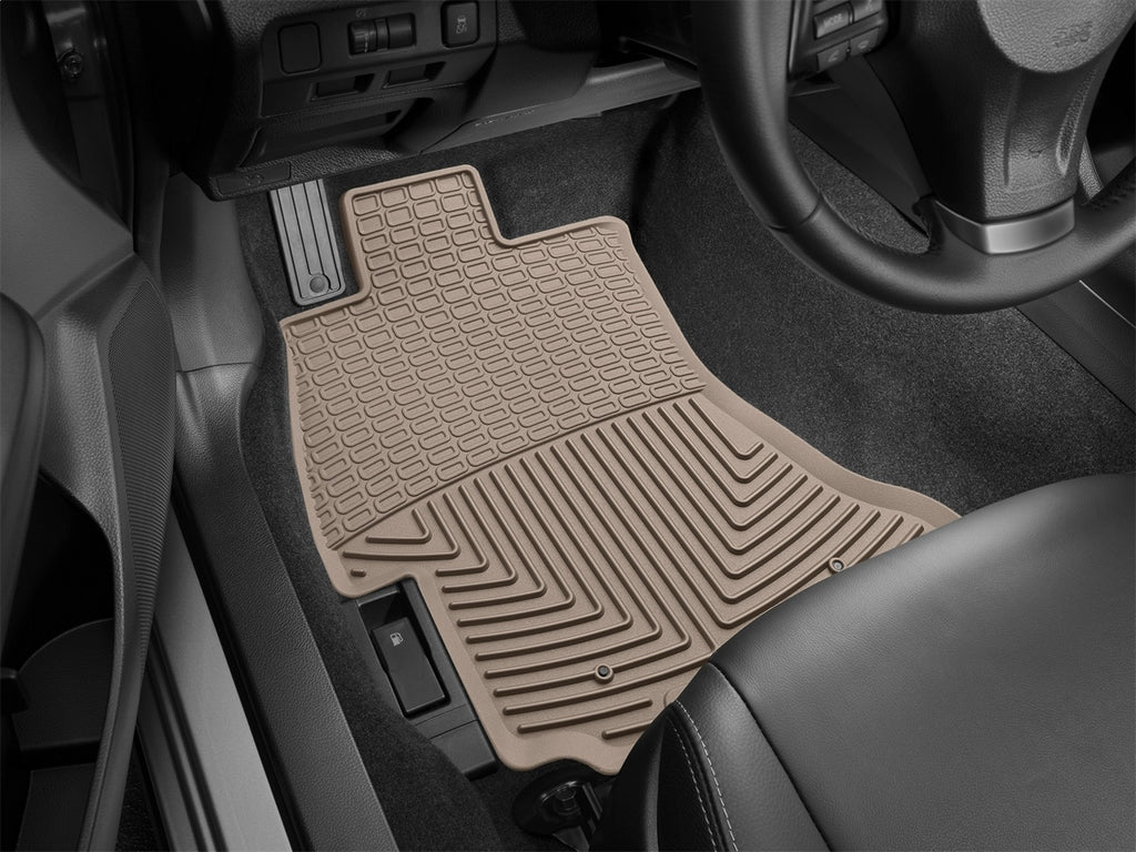 Weathertech W387TN All Weather Floor Mats for Select Subaru Crosstrek, Subaru Impreza, Subaru WRX, Subaru WRX STI, Subaru XV Crosstrek