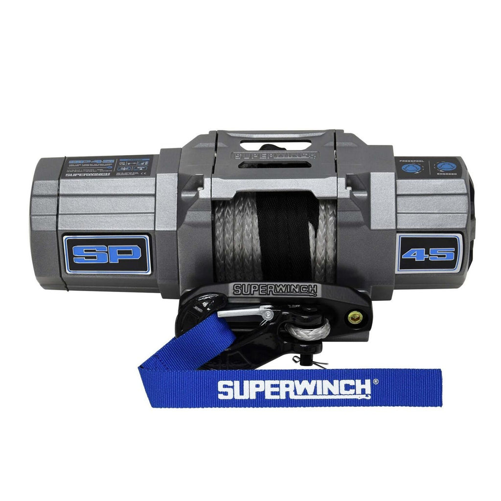 SUPERWINCH 1145250 4500lb Winch 40ft Syn thetic Rope Hawse
