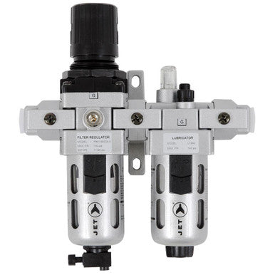 JET 408802 2 PC Air Filter, Regulator and Lubricator 3/8" NPT - Intermediate