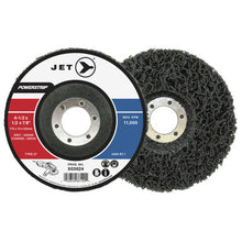 Load image into Gallery viewer, JET 503624 4-1/2 x 1/2 x 7/8 Powerstrip XCL T27 Surface Preparation Depressed Centre Wheel