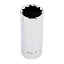 Load image into Gallery viewer, JET 671412 3/8&quot; DR x 3/8&quot; Deep Chrome Socket - 12 Pt.