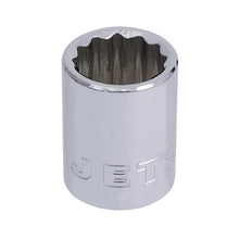 Load image into Gallery viewer, JET 671609 3/8&quot; DR x 9mm Regular Chrome Socket - 12 Pt.