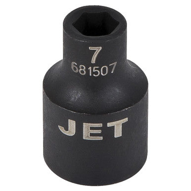 JET 681509 3/8" DR x 9mm Regular Impact Socket - 6 Pt.