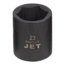 Load image into Gallery viewer, JET 682523 1/2&quot; DR x 23mm Regular Impact Socket - 6 Pt.