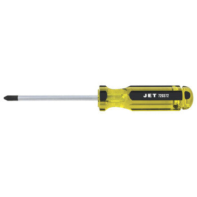 JET 720372 Phillips Jumbo Handle Screwdriver - #2 x 4"