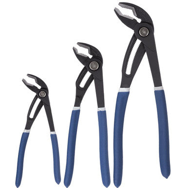 JET 730381 Push Button Ratcheting Pliers Set - 3 pc