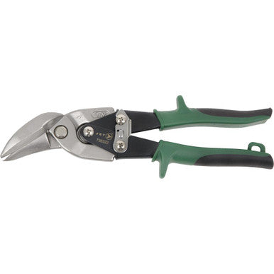 JET 735322 9-1/4" Right Cut Offset Aviation Snips - Super Heavy Duty