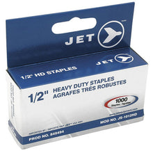 Load image into Gallery viewer, JET 849494 1/2&quot; Staples (1,000 PCS) - Heavy Duty