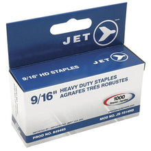 Load image into Gallery viewer, JET 849495 9/16&quot; Staples (1000 Pcs) - Heavy Duty
