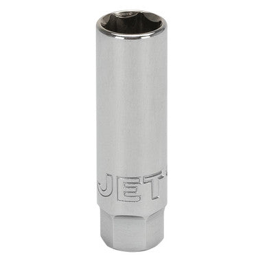 JET H3704-10 3/8 DR x 9/16" Hex 2-1/2" (66 mm) Long Spark Plug Socket