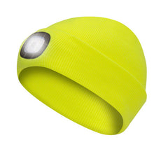 Load image into Gallery viewer, Pioneer V4020960-O/S Knit Toque with LED Headlight - Hi-Vis Yellow - O/S