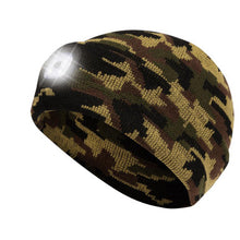 Load image into Gallery viewer, Pioneer V4020980OS Knit Toque with LED Headlight - Camouflage - O/S