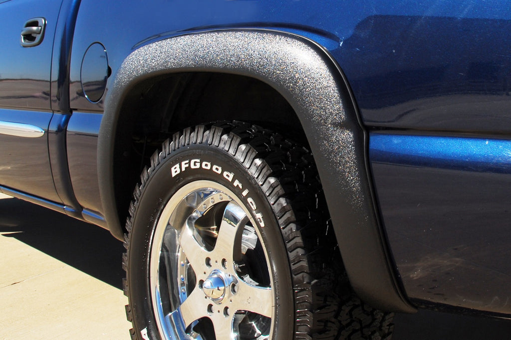 Lund SX103TB Sport Style Fender Flare Set for Select Chevrolet Silverado 1500, Chevrolet Silverado Classic, Chevrolet Silverado HD, Chevrolet Silverado HD Classic, Chevrolet Silverado 2500, Chevrolet Silverado HD, Chevrolet Silverado HD Classic,
