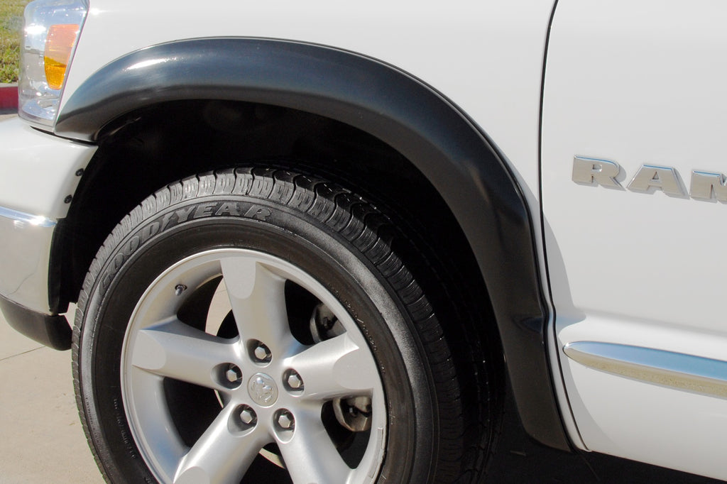 Lund SX203SA Sport Style Fender Flare Set for Select Dodge Ram 1500, Dodge Ram 2500, Dodge Ram