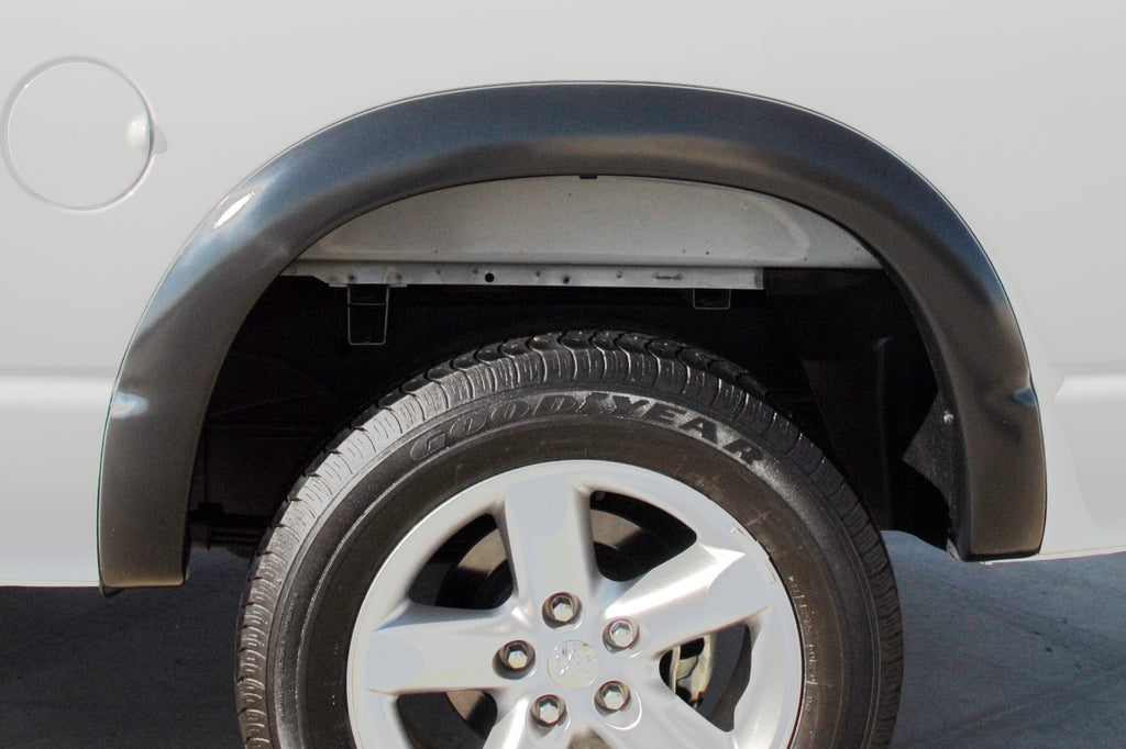 Lund SX202SB Sport Style Fender Flare Set for Select Dodge Ram 1500, Dodge Ram 2500, Dodge Ram