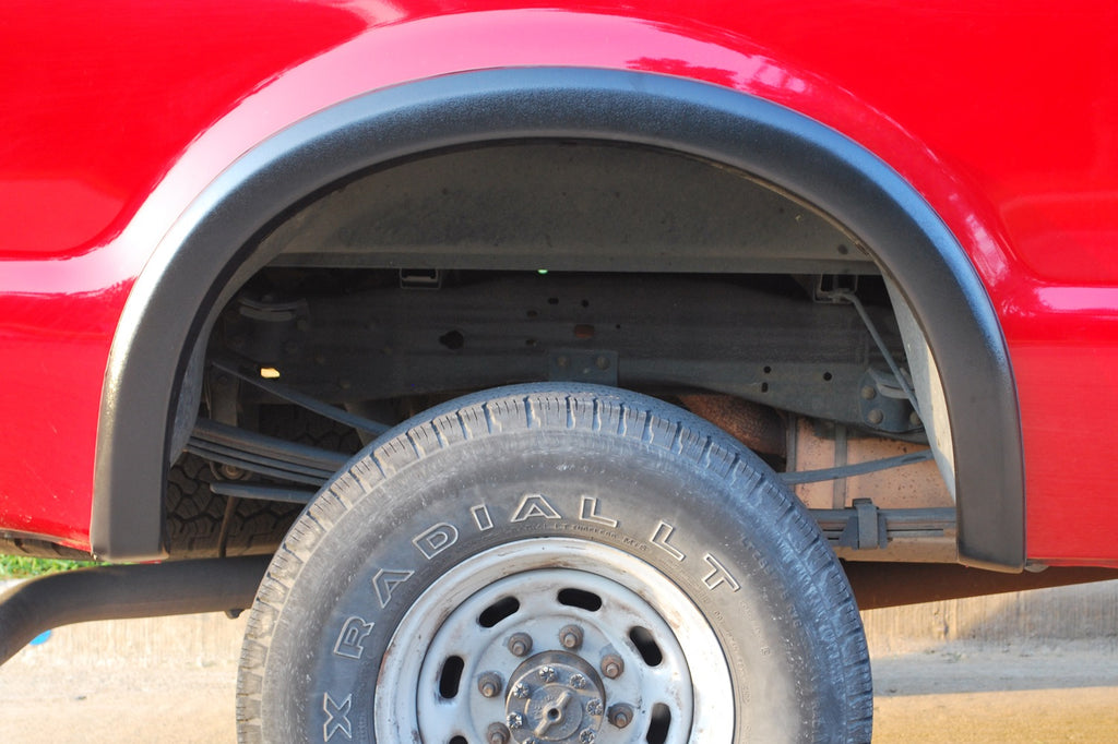 Lund SX311TB Sport Style Fender Flare Set for Select Ford F-250, Ford F-250 Super Duty, Ford F-350 Super Duty