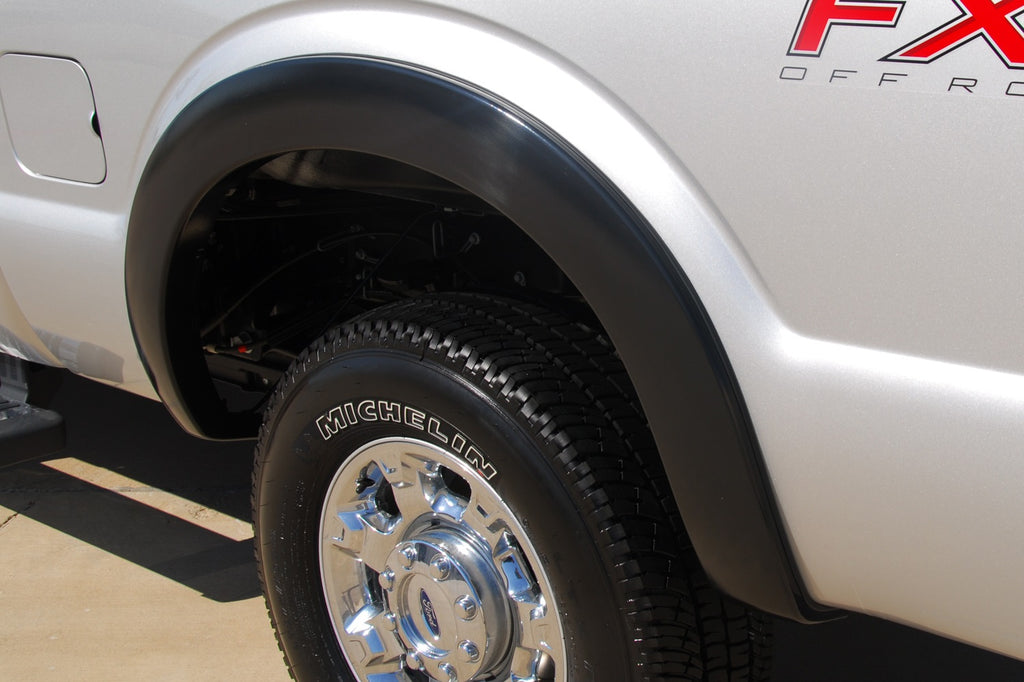 Lund SX314SB Sport Style Fender Flare Set for Select Ford F-250 Super Duty, Ford F-350 Super Duty