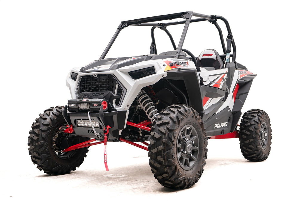 Fab Fours SXFB-1150-B SXS Winch Bumper for Select Polaris RZR 900, Polaris RZR 900 Fox Edition, Polaris RZR 900 Premium, Polaris RZR XP 1000, Polaris RZR XP EPS, Polaris RZR XP EPS DYNAMIX Edition, Polaris RZR XP EPS Desert Edition, Polaris RZR XP EPS