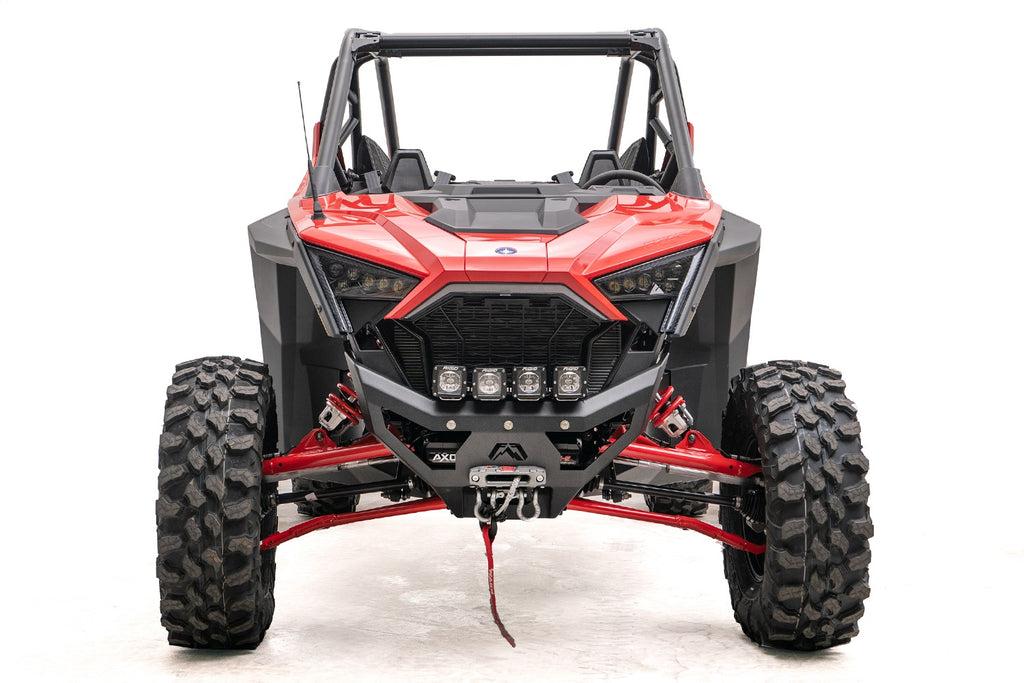 Fab Fours SXFB-1450-B SXS Winch Bumper for Select Polaris RZR PRO XP, Polaris RZR PRO XP Orange Madness LE, Polaris RZR PRO XP Premium, Polaris RZR PRO XP Sport, Polaris RZR PRO XP Ultimate