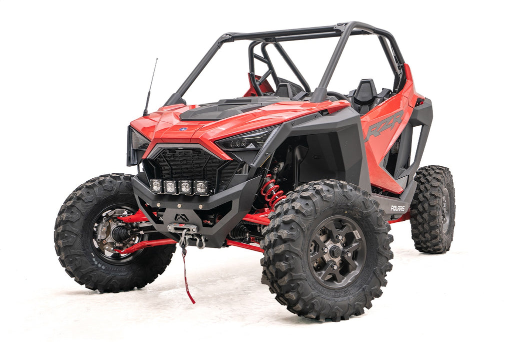 Fab Fours SXFB-1450-1 SXS Winch Bumper for Select Polaris RZR PRO XP, Polaris RZR PRO XP Orange Madness LE, Polaris RZR PRO XP Premium, Polaris RZR PRO XP Sport, Polaris RZR PRO XP Ultimate