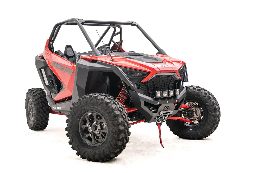 Fab Fours SXFB-1450-B SXS Winch Bumper for Select Polaris RZR PRO XP, Polaris RZR PRO XP Orange Madness LE, Polaris RZR PRO XP Premium, Polaris RZR PRO XP Sport, Polaris RZR PRO XP Ultimate